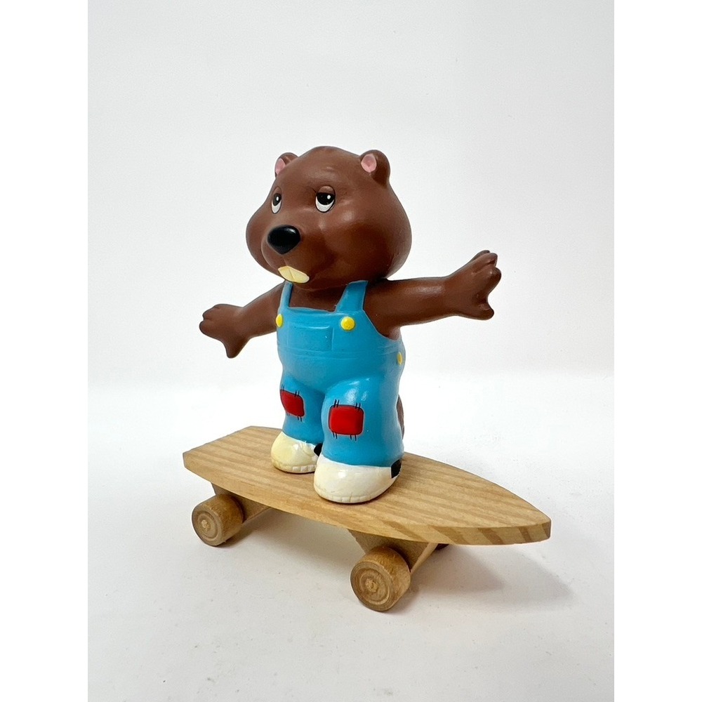 Vintage American Greetings The Get Along Gang Bingo Beaver Toy 1980s Retro